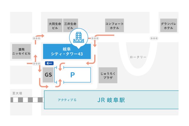 アクセスマップ